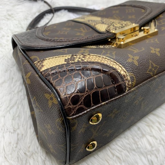 ❌SOLD❌ Louis Vuitton Alligator Monogramissime bag - Picture 8 of 15